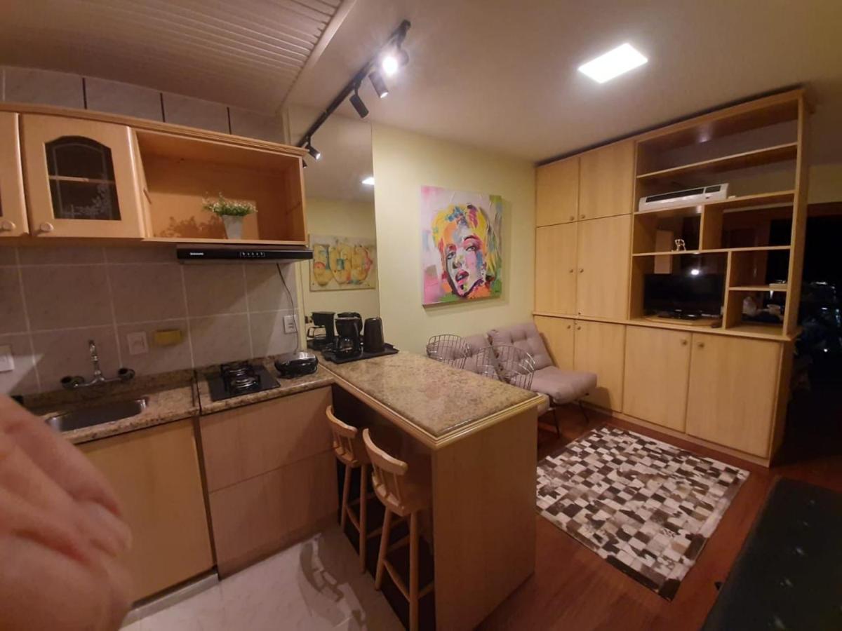Appartement Kitnet Plaza Serrana à Canela Extérieur photo