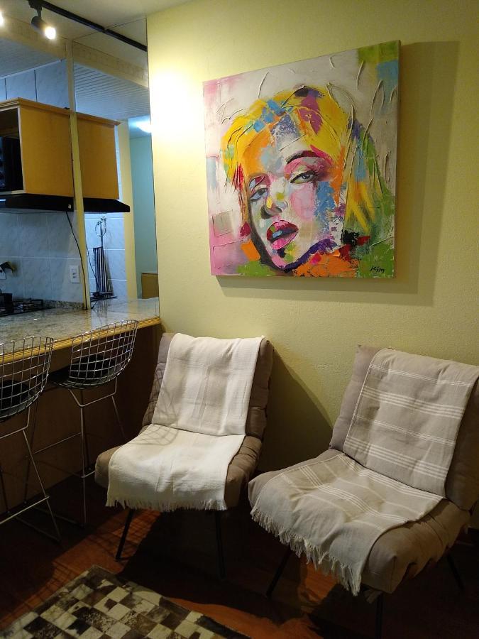 Appartement Kitnet Plaza Serrana à Canela Extérieur photo